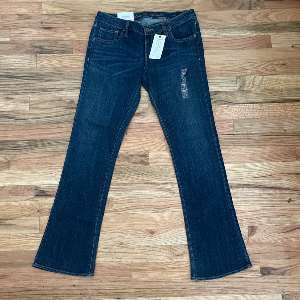 NWT Simply Vera boot cut mid rise jeans size 8